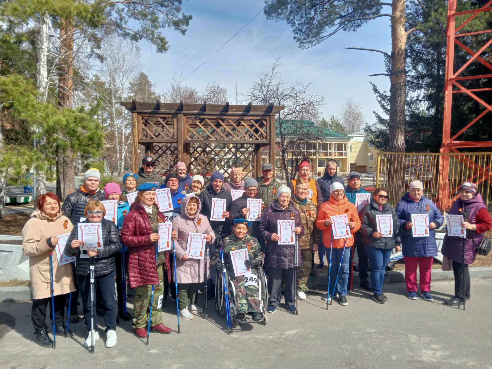 «Марш здоровья». Мероприятия с общественными организациями 