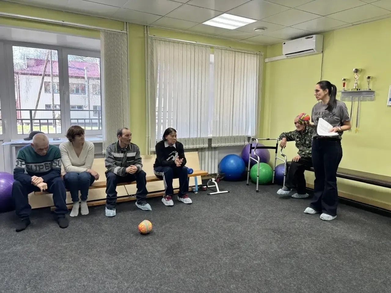 Тренировки к Спартакиаде