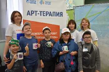 Мастер-класс для детей и взрослых прошел в Центре реабилитации инвалидов