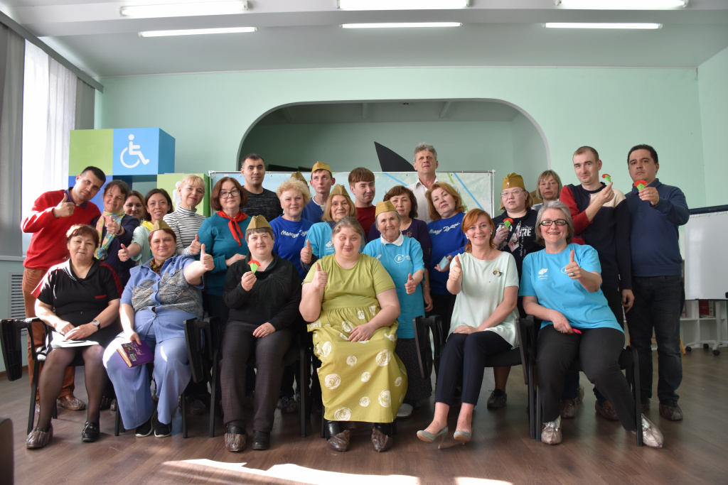 Концертная программа "Ветка сирени" в Центре реабилитации инвалидов