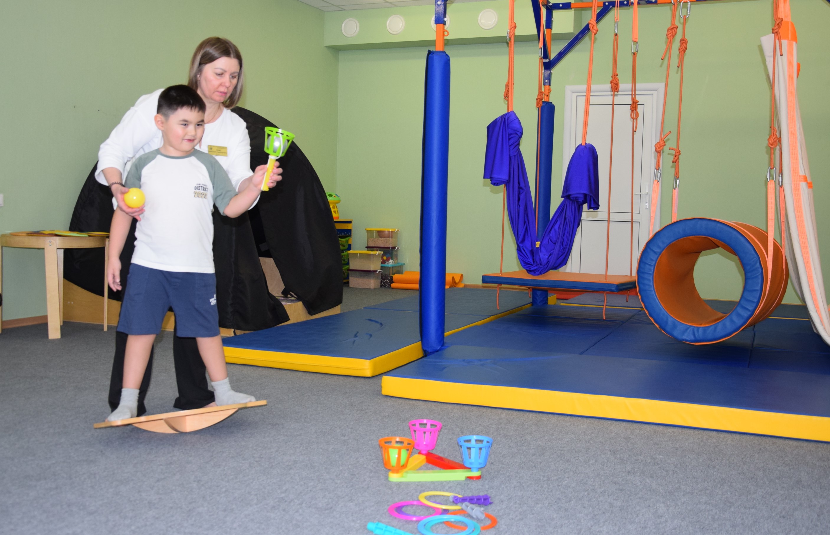 Прогресс в речи через движение и игру