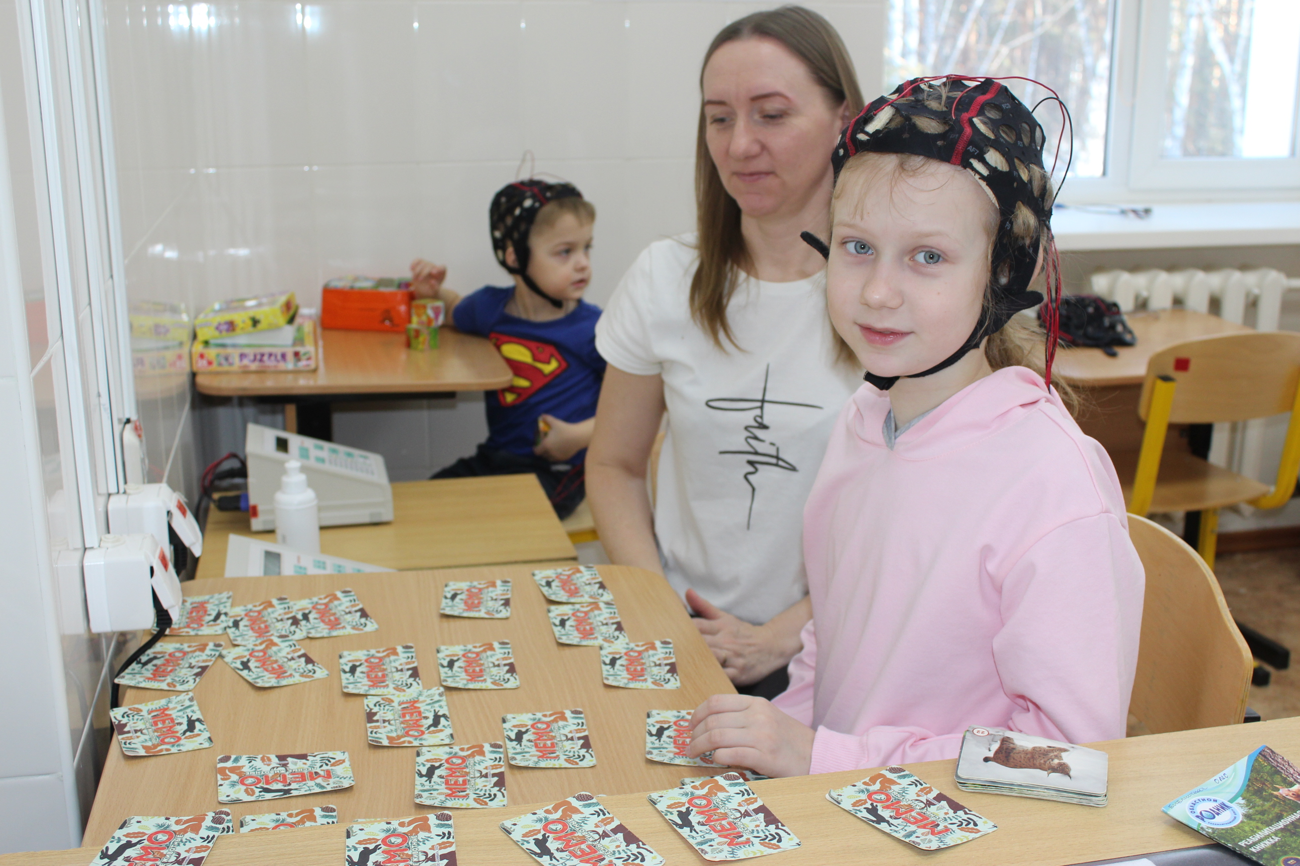 Дети проходят в «Роднике» микрополяризацию 
