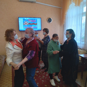 Праздничное мероприятие ко Дню Победы  на базе АУ ИГЦСОН «Забота»